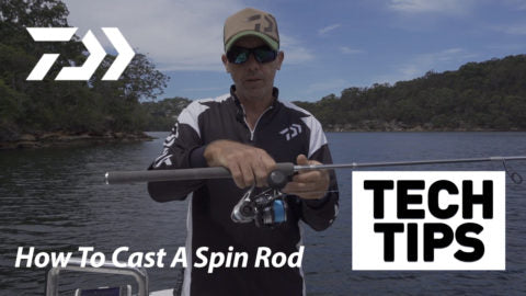 How To Cast A Spin Rod Correctly - Daiwa Tech Tips – Daiwa Australia