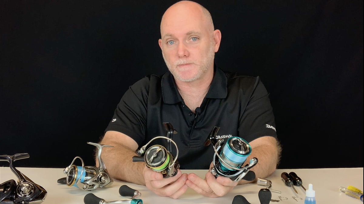 HOW TO REMOVE AND SWAP THE HANDLE ON A SPIN REEL- DAIWA TECH TIPS – Daiwa  Australia