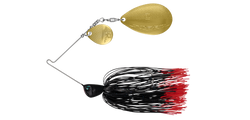 STEEZ ASROC SPINNER BAIT 3/8OZ RED BLACK