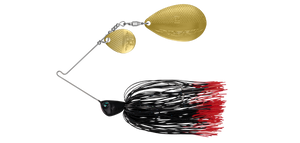 STEEZ ASROC SPINNER BAIT 3/8OZ - STEEZ ASROC SPINNER BAIT 3/8OZ RED BLACK