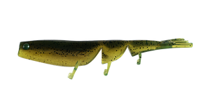 BAIT JUNKIE 3" PRAWN OLIVE OIL UV #53