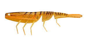 BAIT JUNKIE 7" PRAWN PUMPKIN SPICE (90)