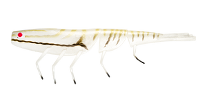 BAIT JUNKIE 7" PRAWN ALBINO (92)