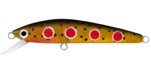 SILVERCREEK MINNOW 60F - SilverCreek Minnow 60F MATTE GOLD PUP