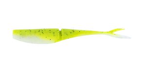 BAIT JUNKIE 5" JERKSHAD PINE LIME GLOW #55