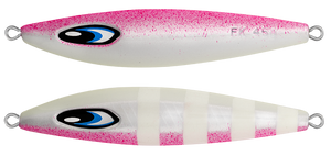 SALTIGA FK JIG 85G PINK GLOW STRIPE