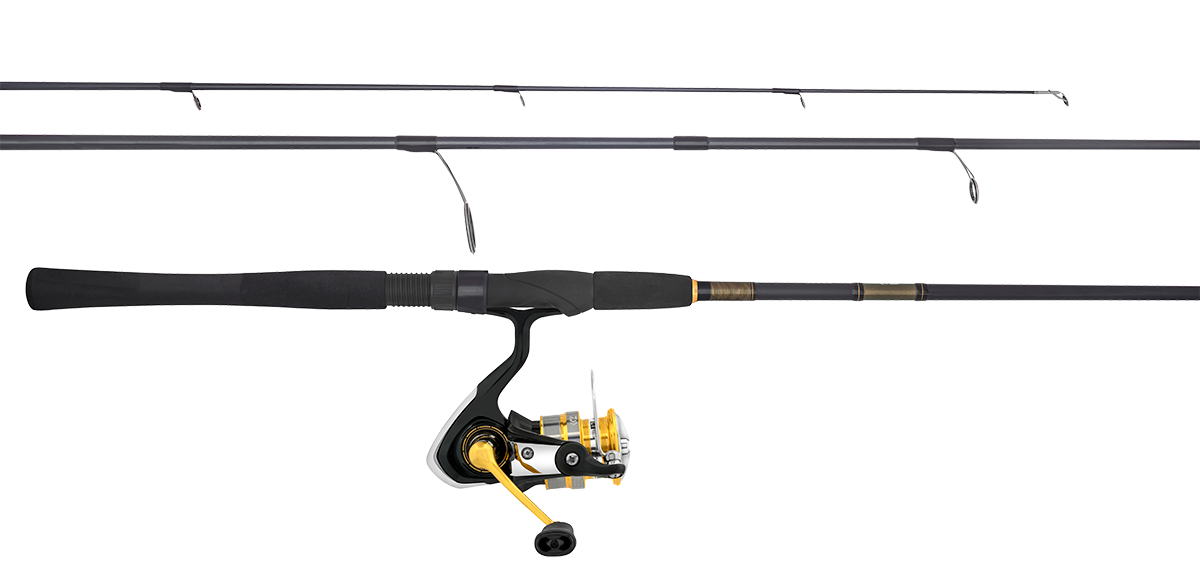 20 Crest Pre-Mounted Rod & Reel Combos