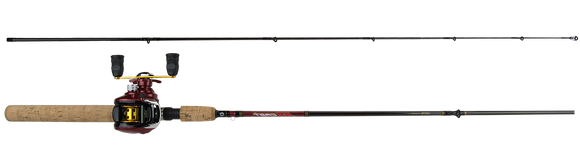 D-Cast 3BB Baitcaster Pre-Mounted Rod and Reel Combos