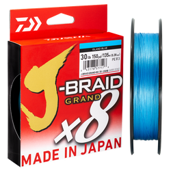 J-Braid 8 Grand - Island Blue Line