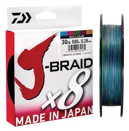J-Braid 8 - Multi-Colour Line