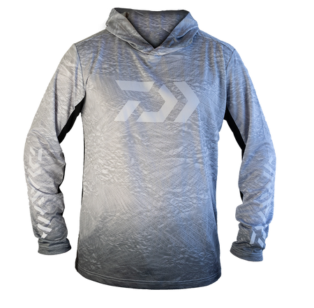 Hooded Ripple Jersey- Gray