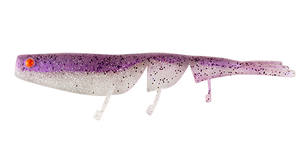 BAIT JUNKIE 5" PRAWN WHITE MAGIC #37