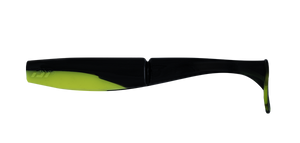BAIT JUNKIE 6.2" MINNOW BLACK CHART UV #67
