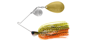 STEEZ ASROC SPINNER BAIT 3/8OZ CHARTREUSE FIRE