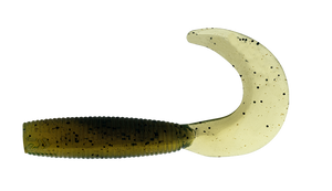 BAIT JUNKIE 2.5" GRUB OLIVE OIL UV #53