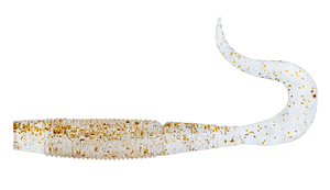 BAIT JUNKIE 3" WAVE MINNOW CLEAR GOLD #45