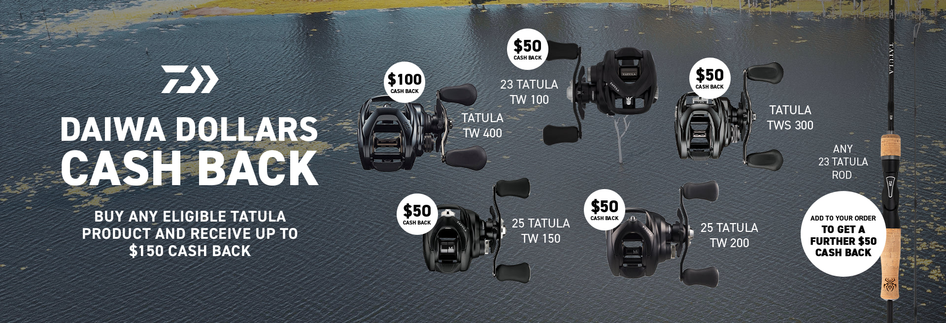 DAIWA DOLLARS CASHBACK