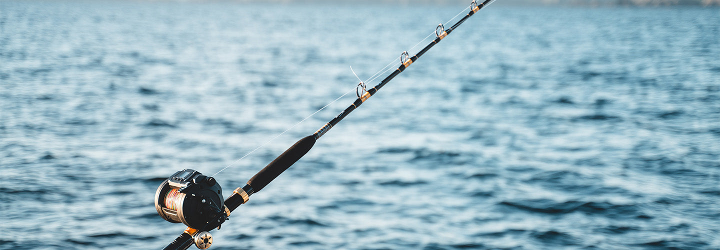 fishing rod for electric reel