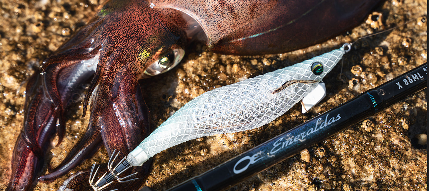 Leurre Calmar Daiwa EMERALDAS SHINE LASER IMPACT 3.0 - 14g - Appât Artificiel Neuf