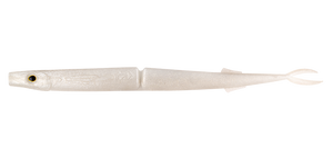 BAIT JUNKIE 10" GAR WHITE PEARL #11