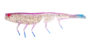 BAIT JUNKIE 7" PRAWN PURPLE PANTHER (95)