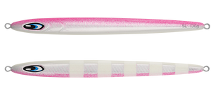 SALTIGA SL JIG 130G PINK GLOW STRIPE