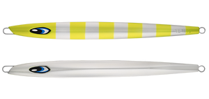 SALTIGA TB JIG 160G SILVER CHART STRIPE