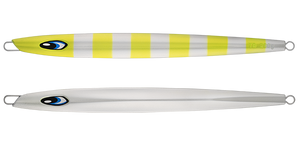 SALTIGA TB JIG 200G SILVER CHART STRIPE