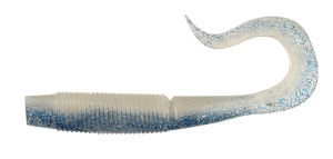 BAIT JUNKIE 5.5" WAVE MINNOW WHITEWASH GLOW #7