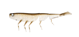 BAIT JUNKIE 4 PRAWN  ELECTRIC SHAD #68