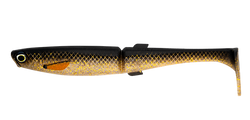 BAIT JUNKIE 8.5 MEGAMINNOW BLACK & GOLD #29