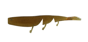 BAIT JUNKIE 3" PRAWN MOTOR OIL UV #1