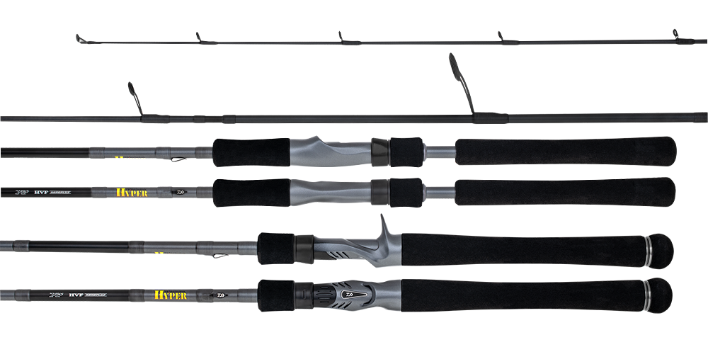 Daiwa 19 TD Hyper Baitcaster Rods – Anglerpower Fishing Tackle