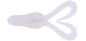 BAIT JUNKIE KICKER CURLY BIG WHITE PEARL #11