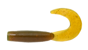 BAIT JUNKIE 2.5" GRUB MOTOR OIL UV #1