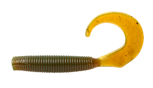 BAIT JUNKIE 4" GRUB MOTOR OIL UV #1