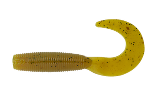 BAIT JUNKIE 2.5" GRUB FISH OIL UV #43