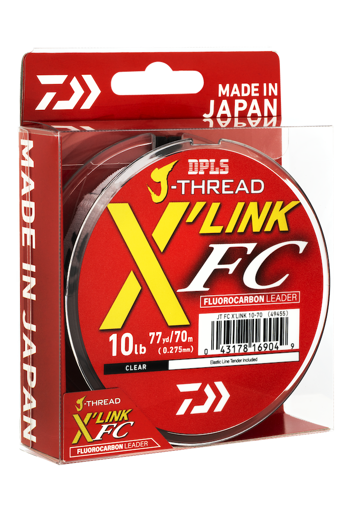 J-Thread FC X-Link Fluorocarbon Leader – Daiwa Australia