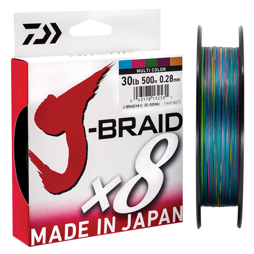 J-Braid 8 - Multi-Colour Line