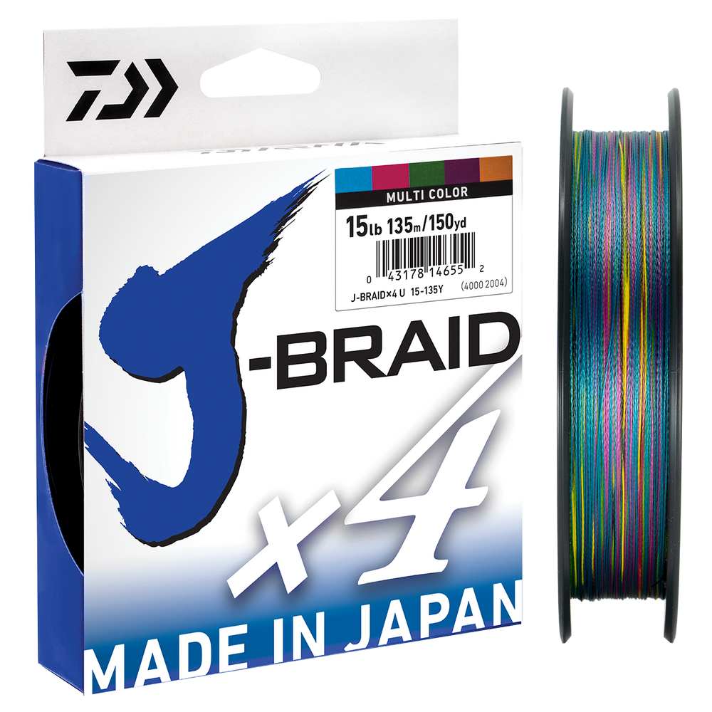 J-Braid 4 - Multi-Colour Line